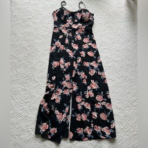 Xhileration Floral Jumpsuit